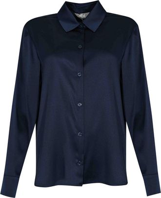 Max Mara Verve Silk Satin Shirt