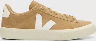 Veja Campo Bicolor Leather Low-Top Sneakers