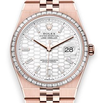 Rolex Land Dweller Automatic Chronometer Diamond Watch M127285TBR-0002