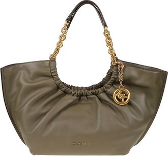Michael Kors Tassen, Dames, Groen, ONE Size, Kleine Indie Tote Bag