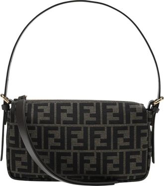 Fendi Flap Bag - Dames - Schoudertassen - Bruin - ONE Size - Leer - Tassen