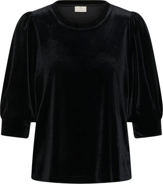 Kaffe Blouses & Hemden - Dames - Blouses & Shirts - Zwart - Maat: L