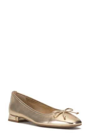 Vince Camuto Jenlea Ballet Flat in Egyptian Gold at Nordstrom, Size 9.5