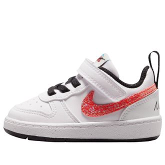 Nike (TD) Nike Court Borough Low White Picante Red IR1528-100