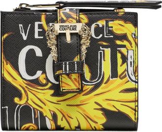 Versace Jeans Couture Wallet - Dames - Portefeuilles - Zwart - ONE Size - Polyester - Accessoires
