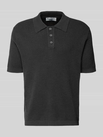 Marc O'Polo Denim Marc OPolo Denim Regular Fit Poloshirt aus reiner Baumwolle in Graphit, Gr&ouml;&szlig;e XXL