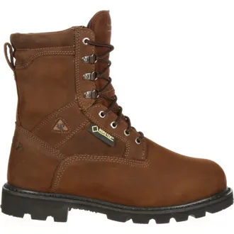 Rocky Steel Toe Goretex Waterproof 600G Insulated Work Boot in Brown at Nordstrom, Size 11.5