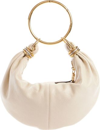 Chloé Small Bracelet Hobo Bag in Beige at Nordstrom