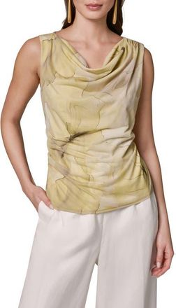 DKNY Print Cowl Neck Sleeveless Top in Citrus Multi at Nordstrom, Size X-Large