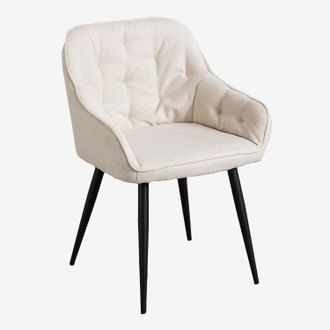 Sklum Silla De Comedor En Tela Zilen Sklum