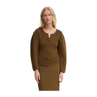 By Malene Birger Truien & Vesten, Dames, Groen, M, Polyester, Francinas Cardigan
