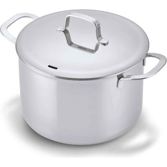 alva Maestro stainless steel stockpot in Silver 8Qt at Nordstrom