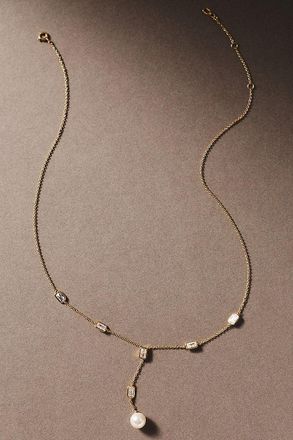 Nadri Bianca Lariat Necklace