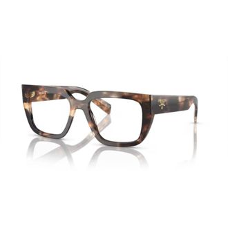 Prada A03v Vista Oversized Square Frame Tortoiseshell Acetate Eyewear