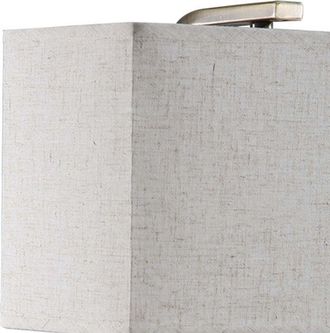Fabrilamp Aplique 1xe27 Y Puerto Usb Agatha Cuero/pant.beis 27x25x15cm Con Interruptor