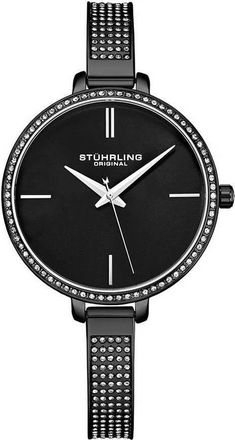 Stührling Vogue Black Dial Ladies Watch M15755