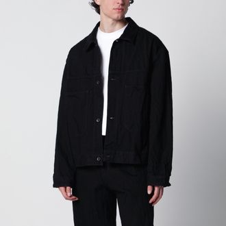 STUDIO NICHOLSON Black cotton jacket