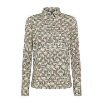 Roberto Ricci Design Shirts, female, Beige, Size: 2XS Lace Shirt