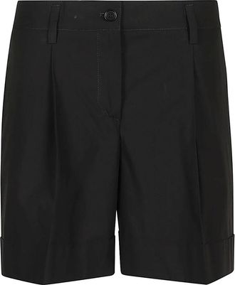 P.A.R.O.S.H. Casual Shorts, female, Black, Size: L Canyox Cotton Shorts