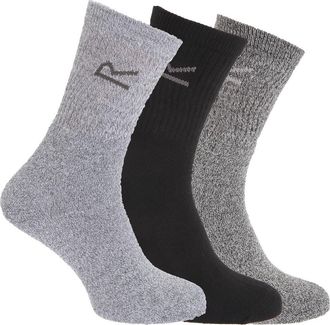 Regatta Great Outdoors Cotton Rich Casual Socks in Gray Marl at Nordstrom