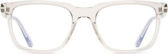 Tom Ford Blue Light Block Square Mens Eyeglasses FT6080-B 020 51