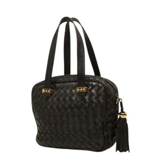 Bally Pre-owned Leren Handtas - Dames - Pre-owned - Bruin - Maat: ONE Size Leer