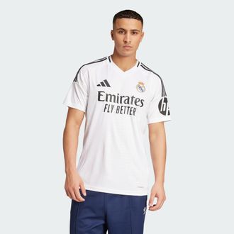 adidas adidas Performance Mens Real Madrid 24/25 Home Jersey - White/Multicolour - Size X-Small