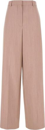 Stella McCartney Wijde Broek - Dames - Wijde Broeken - Roze - M - Broeken