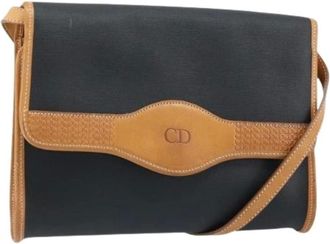 Dior Pre-owned Cross Body Bags, female, Black, Size: ONE SIZE Pre-owned Nylon Shoulder Bag