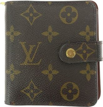 Louis Vuitton Brown Monogram Monogram Wallet (Bi-Fold) (Pre-Owned)