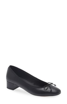 Tony Bianco Maddi Block Heel Pump in Black Nappa at Nordstrom, Size 7.5