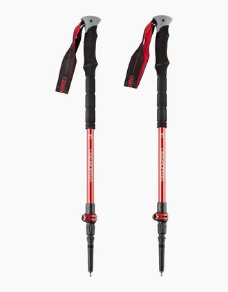 Craghoppers Mens Craghoppers Venture Anti-Shock Trekking Poles (Pack of 2) - Black - Size: 62CM - 135cm