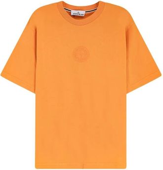 Stone Island Camo Compass Print T-Shirt