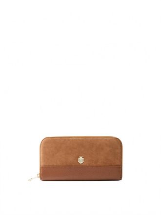 FAIRFAX & FAVOR Womens Salisbury Purse In Tan Suede