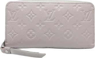 Louis Vuitton Monogram Empreinte Leather Long Wallet (Bi-Fold) (Pre-Owned)