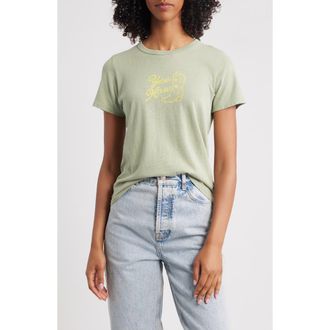 Junk Food Yee Haw Cotton Blend Graphic T-Shirt in Sage at Nordstrom Rack, Size X-Small