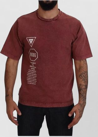 Dolce & Gabbana cotton printed crew neck short sleeve t-shirt