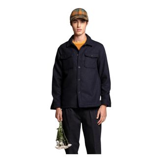 IMPURE Impure, Heren, Jassen, Blauw, Maat: L Flanel