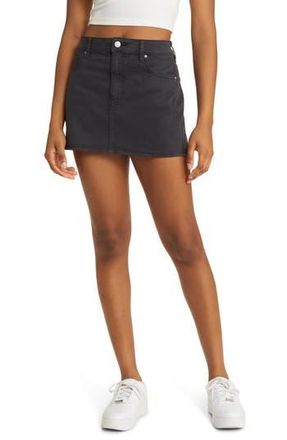 PacSun Denim Miniskirt in Black at Nordstrom Rack, Size 25