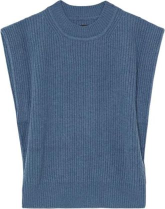 Isabel Marant Sleeveless Ribbed Knit Bridget Jumper Size S