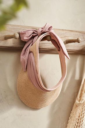 Terrain Scarf Band Visor, Pink