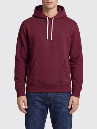 Polo Ralph Lauren Felpa con cappuccio in cotone con iconico logo Pony ricamato