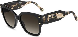 Carolina Herrera HER 0366/S 807/HA Womens Sunglasses Black Size 55