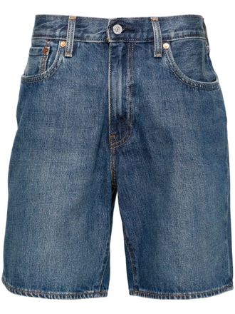 Levi's 468 mid-rise denim shorts - men - Cotton - 33/30 - Blue