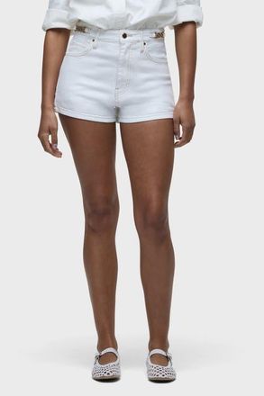 Hudson Harlow Accent Hardware Short in White at Nordstrom, Size 30