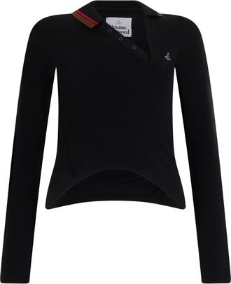 Vivienne Westwood Dames, Tops, Zwart, Maat: L
