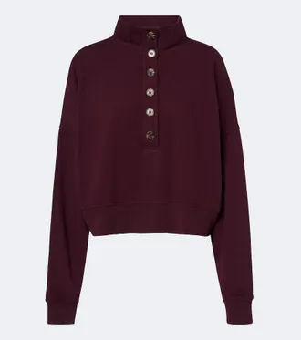 Velvet Fatima cotton jersey sweatshirt