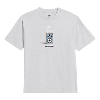 New Balance Grey Days Speaker T-Shirt Asia Sizing Grey MT61552AAHH
