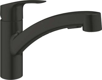 GROHE 30 305 243 Eurosmart Monomando De Fregadero 1/2 Negro Mate - Ref: 30 305 243