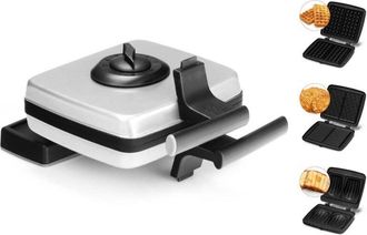 FriFri Frifri - Croque Gofre 1200w Negro Y Gris - Fri022814512grp